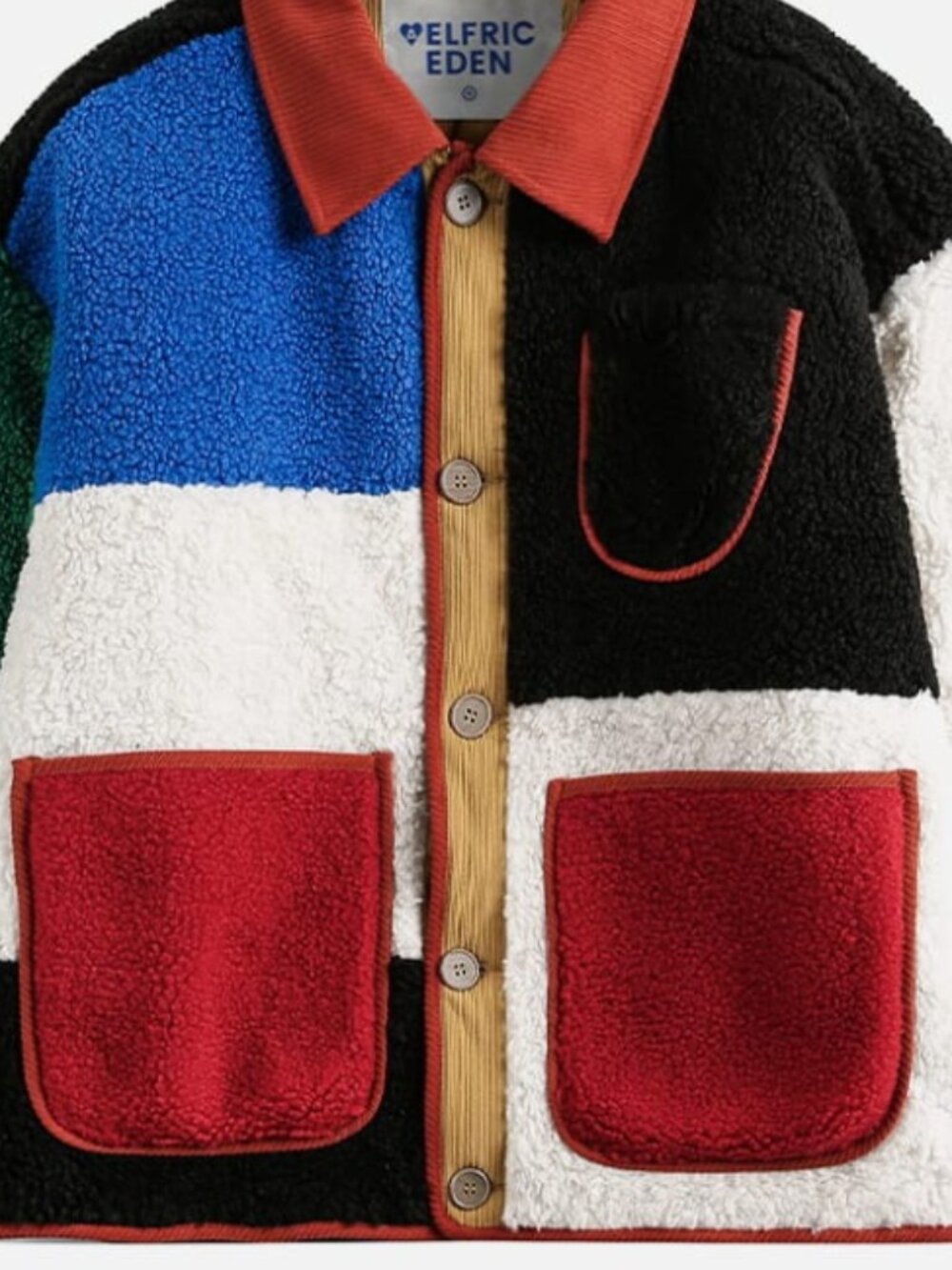 Aelfric Eden Color Blocking Coat - Picture 8 of 14